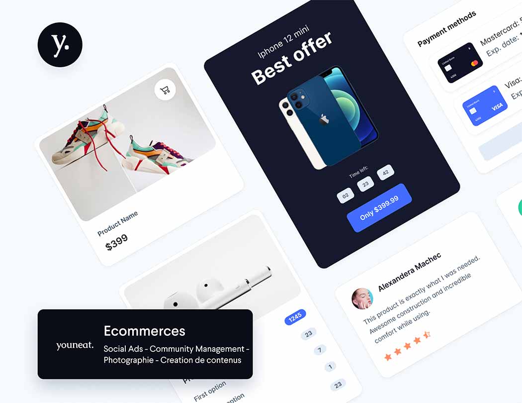 fiche produit site e-commerce SMA